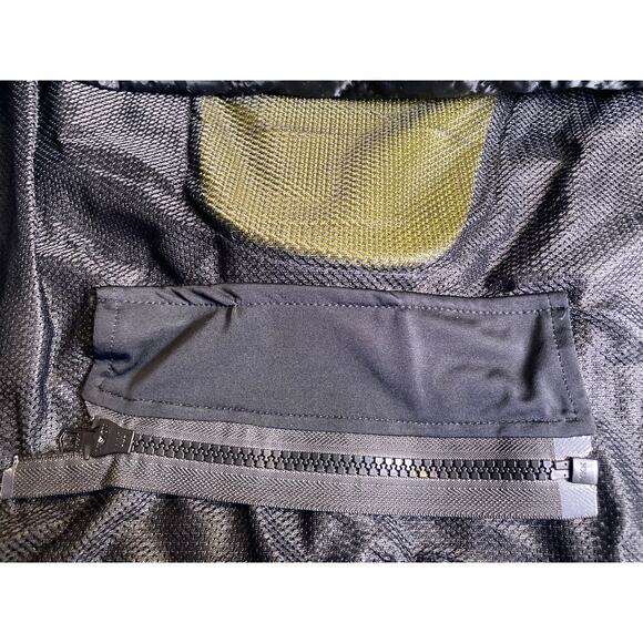 NEW HWK Motor Sports Motorcycle Jacket Coat Womens XXL Armor Elbow Back Pads - Picture 15 of 16